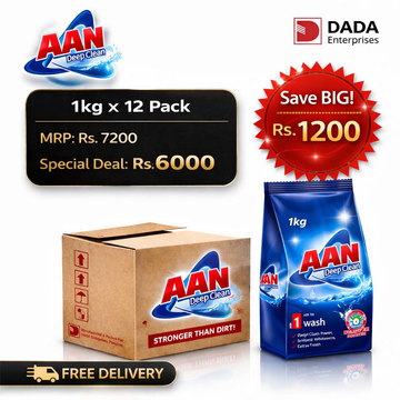 Aan Deep Clean 1kg Carton 12 pc